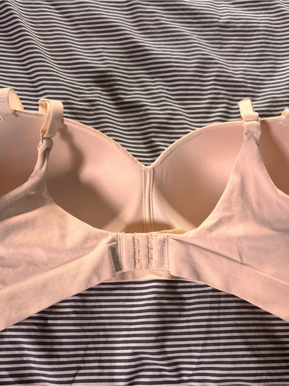 Seamless Cream Everyday Comfort Bra wireless - Picture 6 of 6